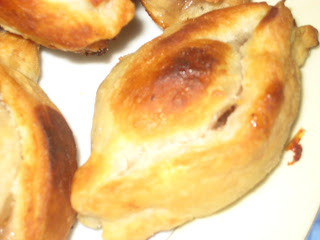 HOJALDRITOS CON MERMELADA DE HIGOS CON CHOCOLATE U ALMENDRAS