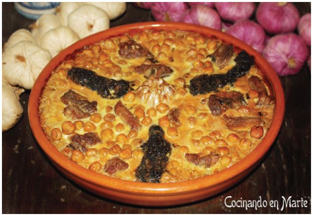 ARROZ CON COSTRA  ( ARROS AMB COSTRA )