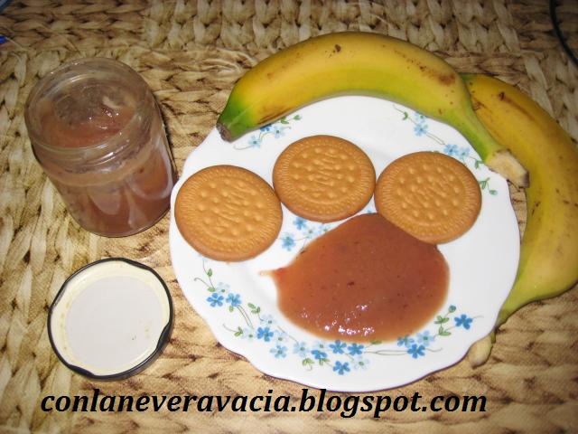 MERMELADA DE PLÁTANO CON RON Y CANELA