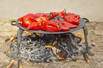 MANERAS DE ASAR PIMIENTOS Y VERDURAS