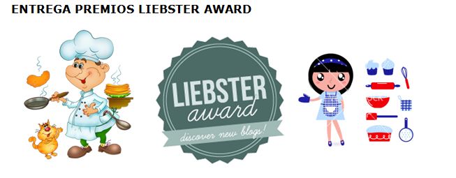 ENTREGA PREMIOS LIEBSTER AWARD, LOS CINCO PRIMEROS